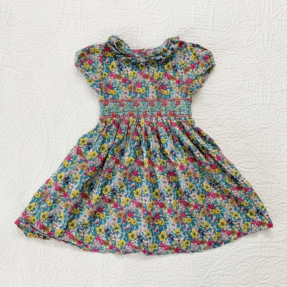 Next UK Girls’ Liberty Print‎ Floral Dress (Sz 4-5)